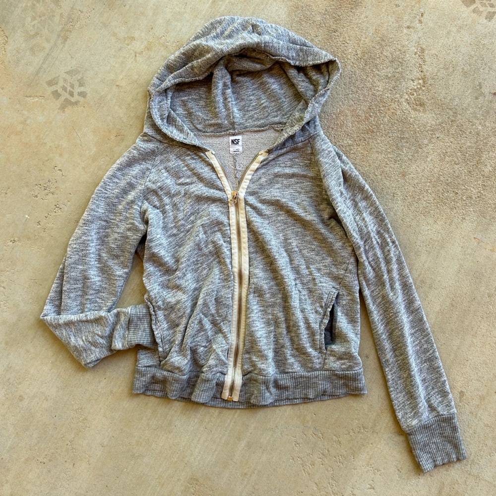 NSF Heathered Gray Hoodie